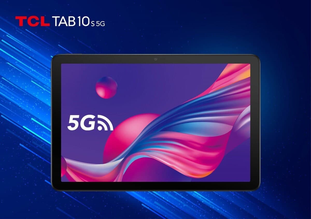 TCL از یک تبلت 5G مقرون به‌صرفه با اندروید 12 رونمایی کرد