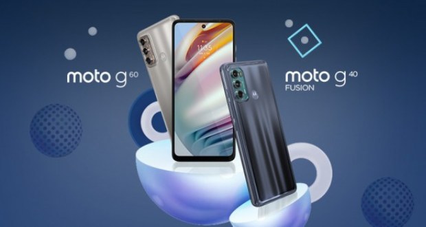 رونمایی از گوشی‌های موتو G60 و موتو G40 Fusion