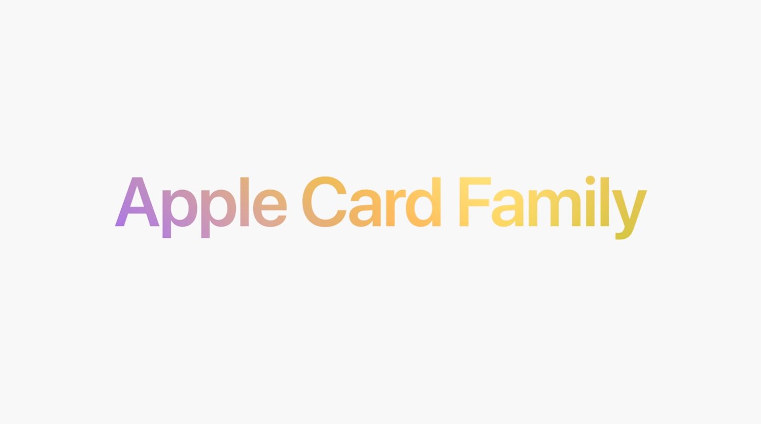 اپل کارت خانواده معرفی شد