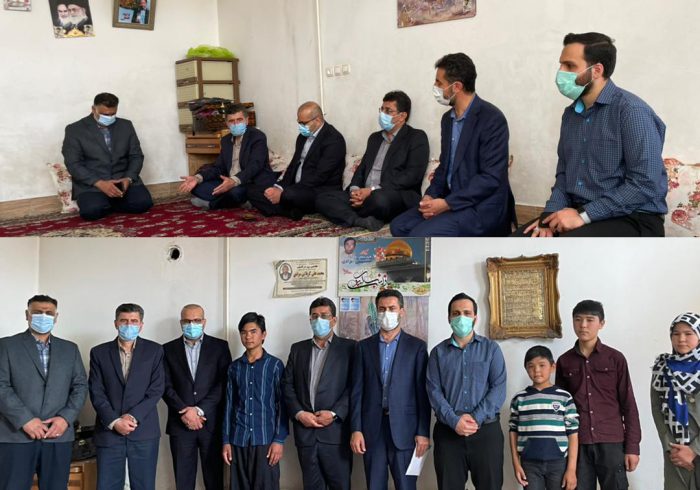 حمایت و تجلیل شرکت گلتاش از خانواده شهید مدافع حرم