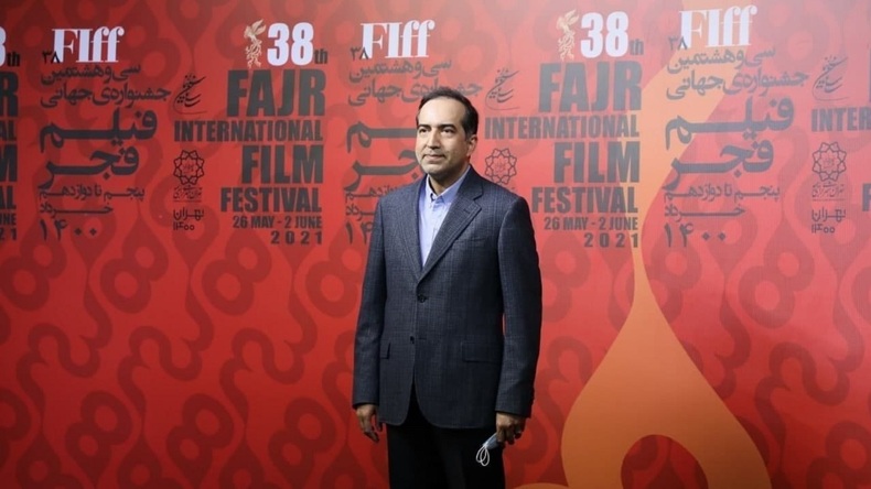 حضور حسین انتظامی در کاخ جشنواره جهانی فیلم فجر