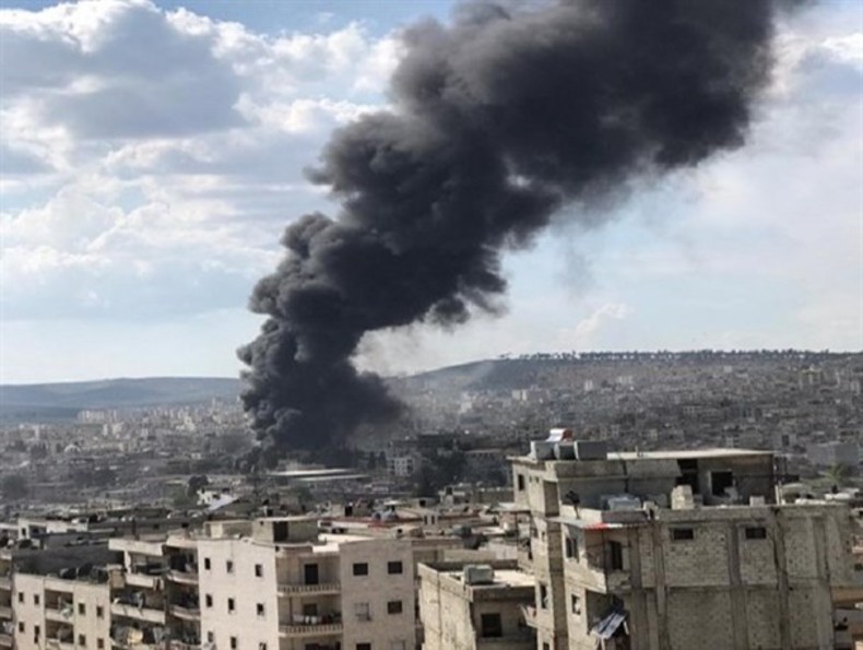 انفجار قوی در حومه شرقی حلب سوریه