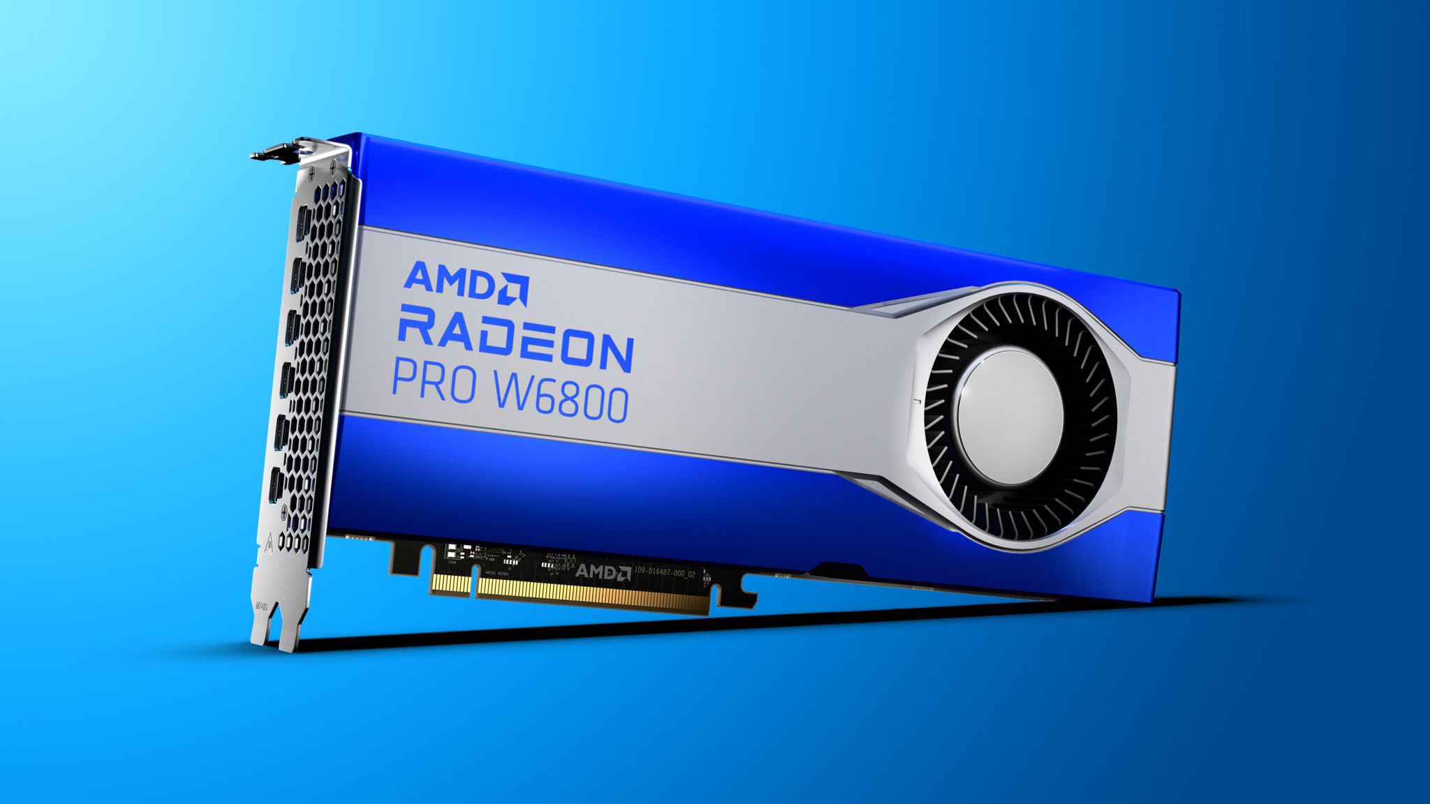 AMD از کارت‌های گرافیک رادئون پرو W6000 رونمایی کرد