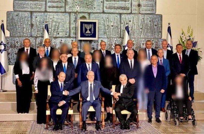 سانسور چهره زنان کابینه در رژیم‌صهیونیستی