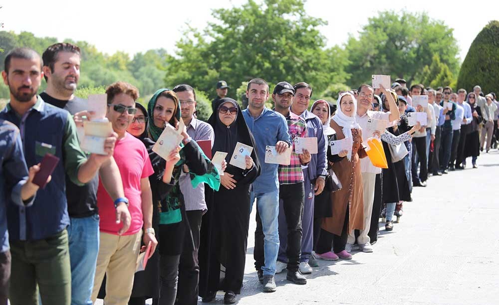 حضور پای صندوق های رای؛ تودهنی ملت ایران به رسانه های حکام مرتجع منطقه