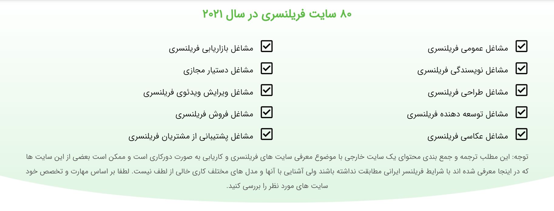 بهترین روش های کسب درآمد دلاری از فریلنسری در ایران ویژه سال 2021