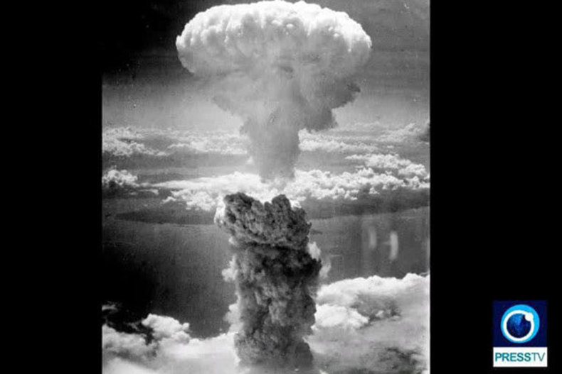 عکس‌های تکان دهنده قربانیان بمباران اتمی هیروشیما درتلویزیون