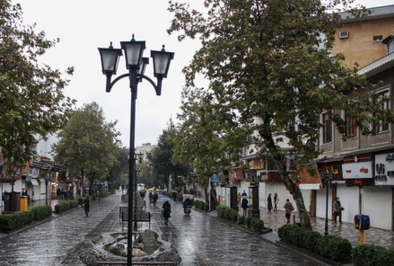 بارش باران و رعد و برق در برخی استان‌های کشور