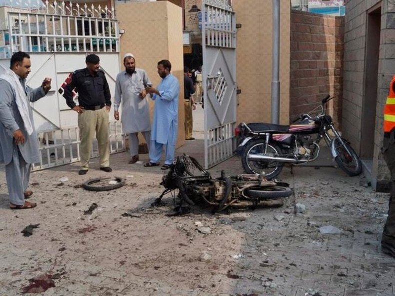 سه کشته و ۲۶ زخمی در انفجار لاهور پاکستان