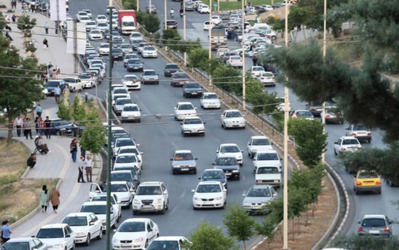 ترافیک نیمه سنگین در مسیرهای خروجی تهران
