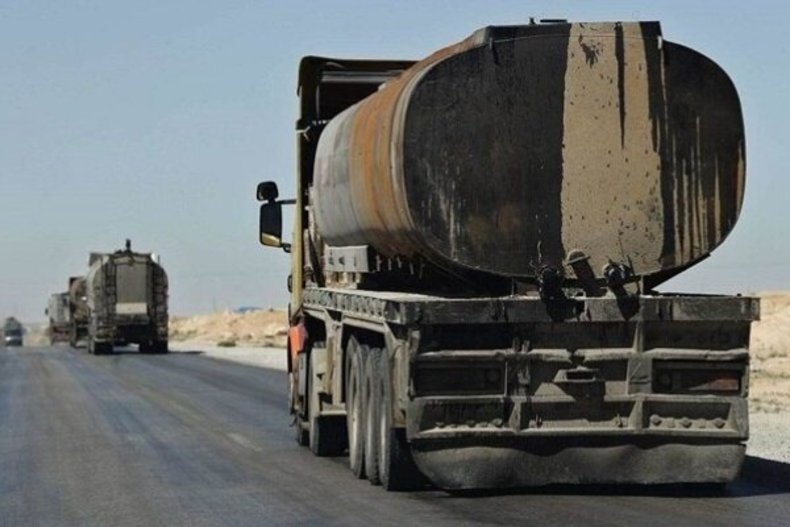 غارت نفت سوریه توسط نیروهای آمریکایی