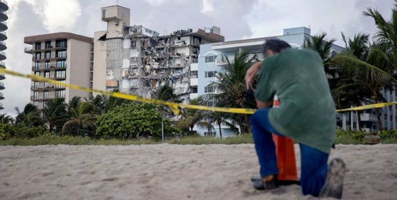 افزایش قربانیان ریزش ساختمان در فلوریدای آمریکا