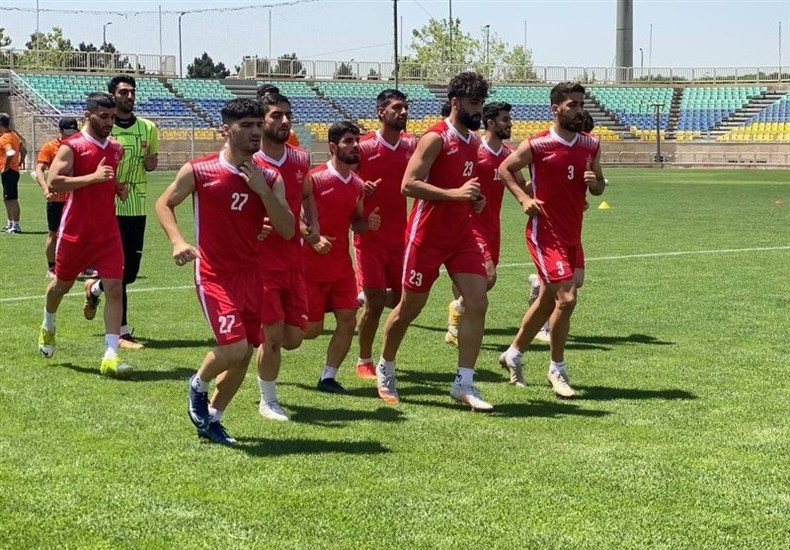 ادامه تمرینات اختصاصی دو بازیکن پرسپولیس