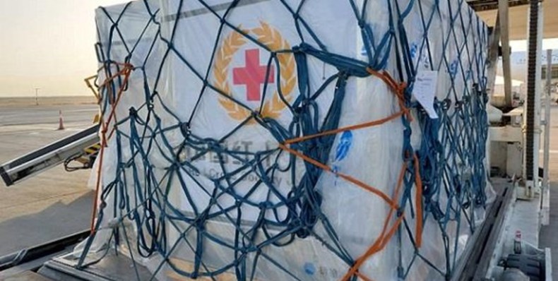 ورود دهمین محموله واکسن کرونا توسط هلال احمر