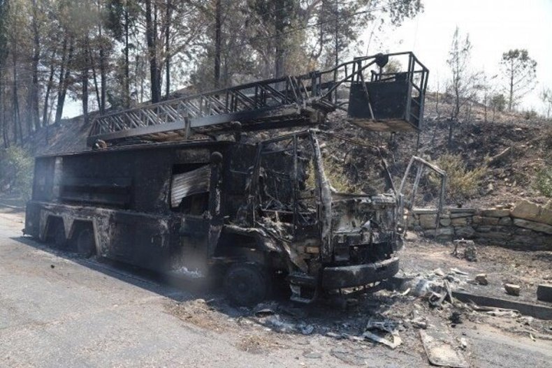 آتش سوزی بزرگ به جنوب غرب ترکیه کشیده شد