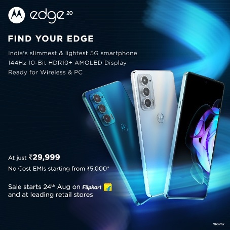 موتورولا Edge 20 Fusion معرفی شد
