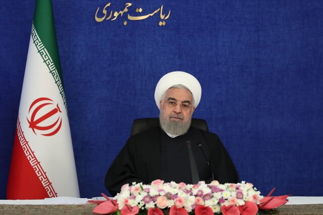 روحانی: اگر جنگ اقتصادی نبود دلار ۵ تومان بود + فیلم