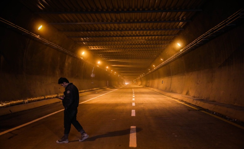 آماده‌سازی طولانی‌ترین تونل خاورمیانه در آزادراه تهران-شمال