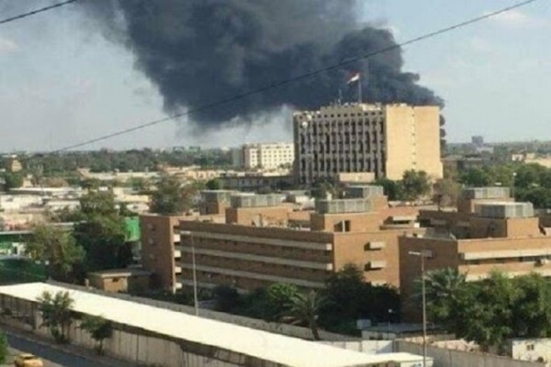 حمله راکتی به سفارت آمریکا در «بغداد»