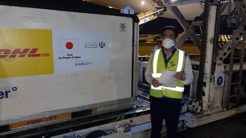 دومین محموله واکسن آسترازنکا اهدایی ژاپن به ایران وارد شد