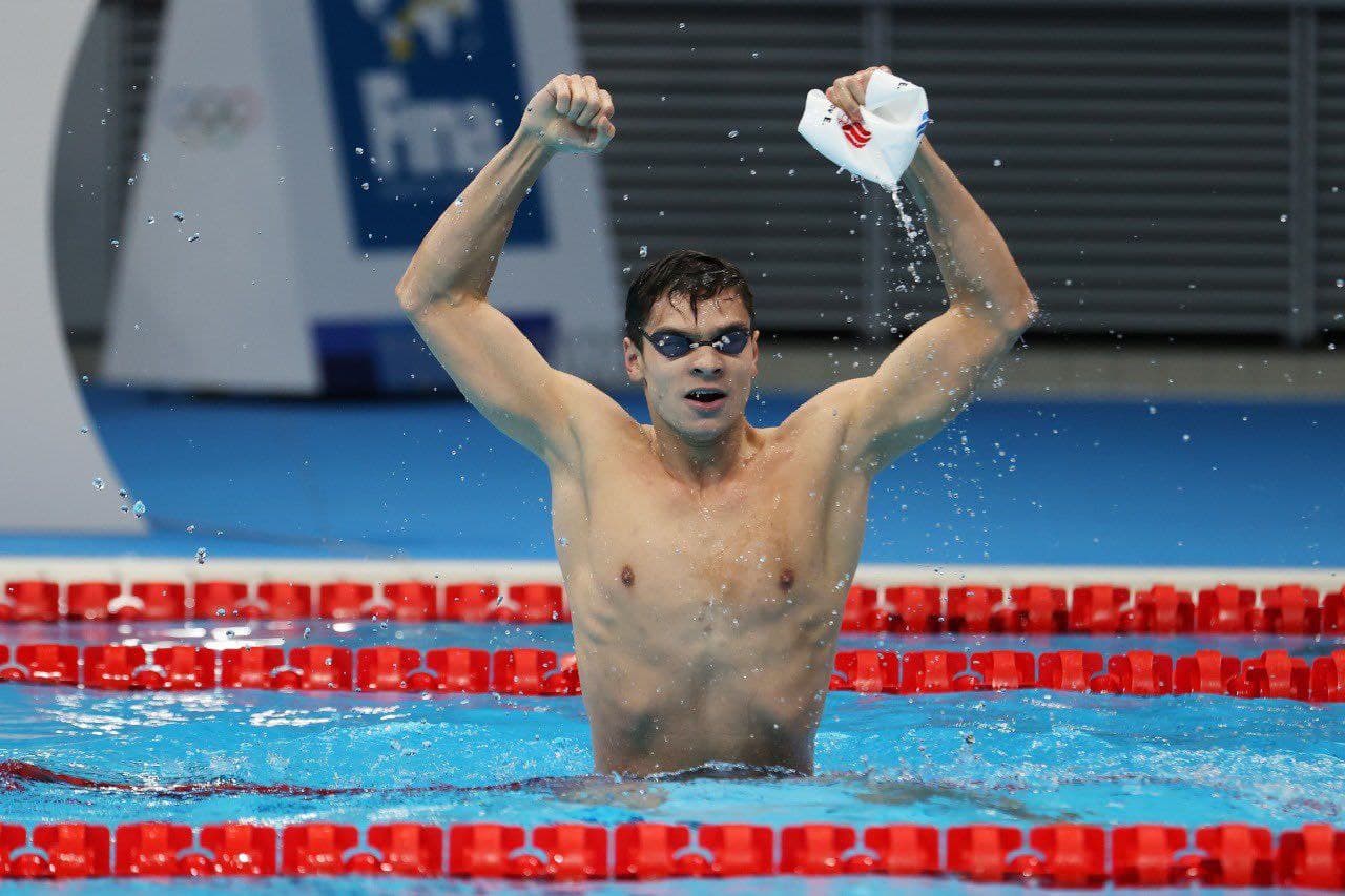 شناگر روسی رکورد 200 متر کرال پشت را شکست