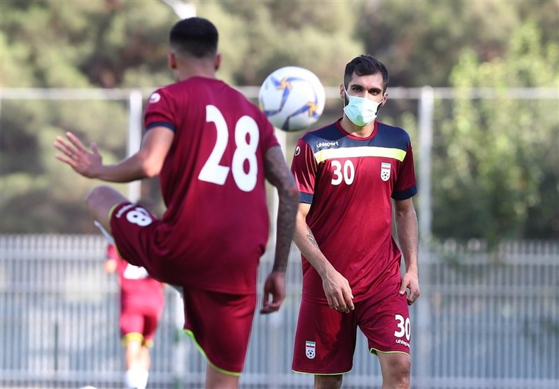 بازدید سجادی از تمرین تیم ملی پیش از دیدار با سوریه
