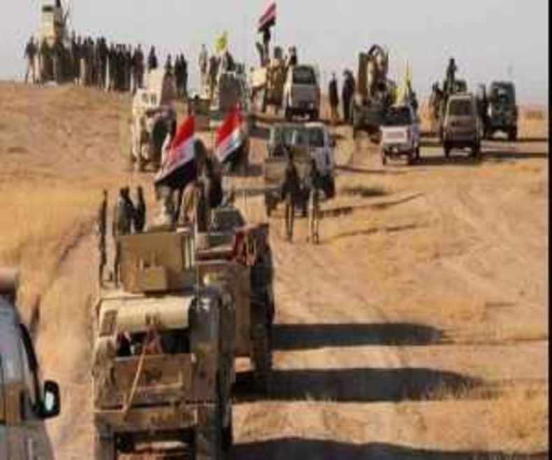 شروع عملیات الحشدالشعبی در مناطق مرزی با سوریه