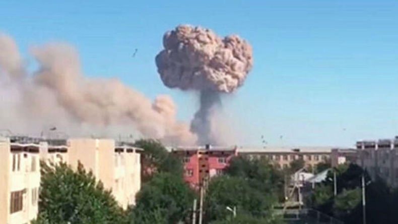 انفجار در انبار مهمات قزاقستان، ۹۲ کشته و زخمی برا جا گذاشت