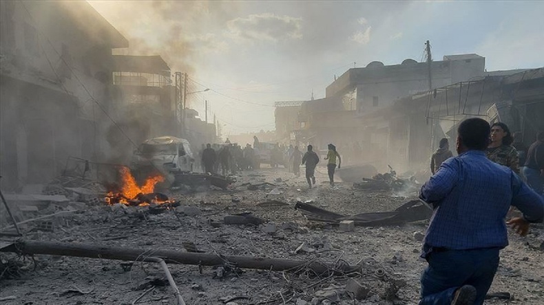انفجار بمب در شهر عفرین سوریه