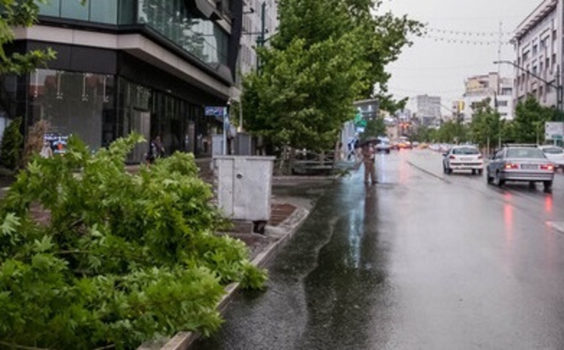 بارش باران و کاهش تدریجی دما در نوار شمالی کشور