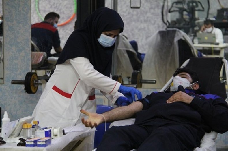 پرسنل پاکسان در برنامه اهداء خون مشارکت نمودند