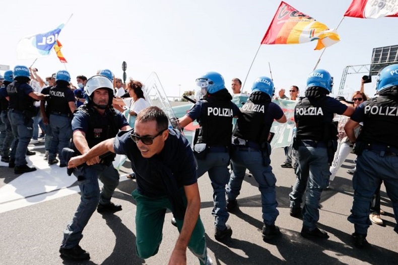 اعتصاب سراسری کارکنان خطوط هوایی ایتالیا