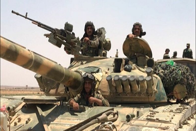 ارتش سوریه کاروان نظامیان آمریکایی را به عقب راند