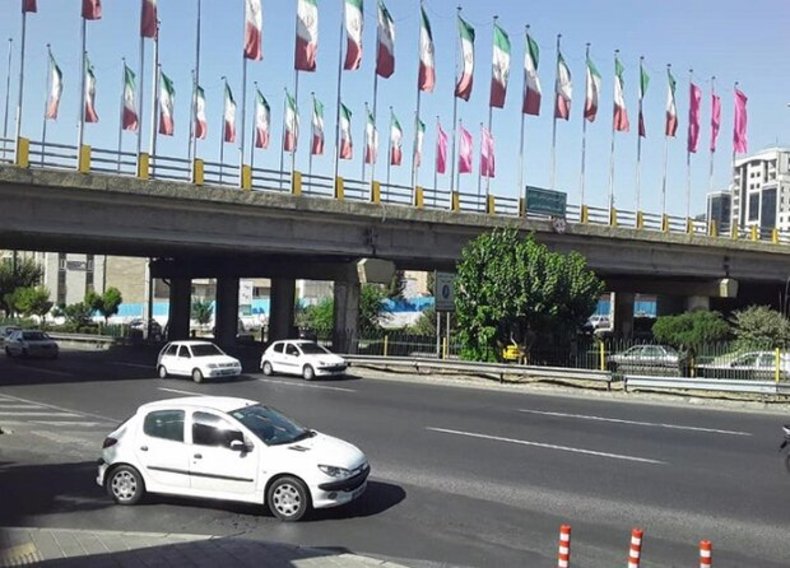 مقاوم سازی پل تقاطع بزرگراه یادگار امام با بلوار مرزداران