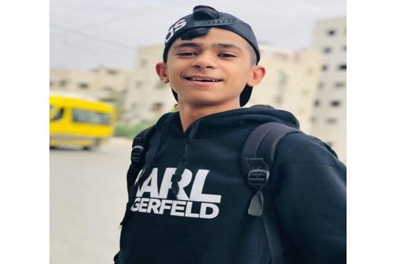 شهادت کودک ۱۳ ساله فلسطینی توسط صهیونیست ها