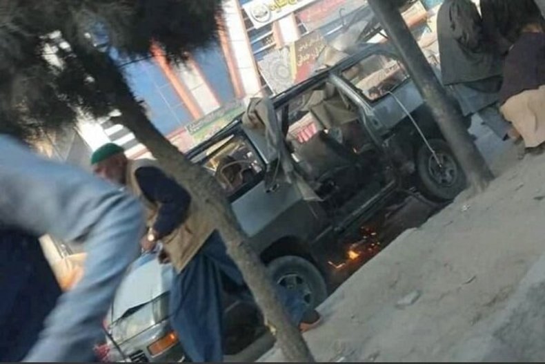 انفجار یک خودرو مسافربری در غرب کابل
