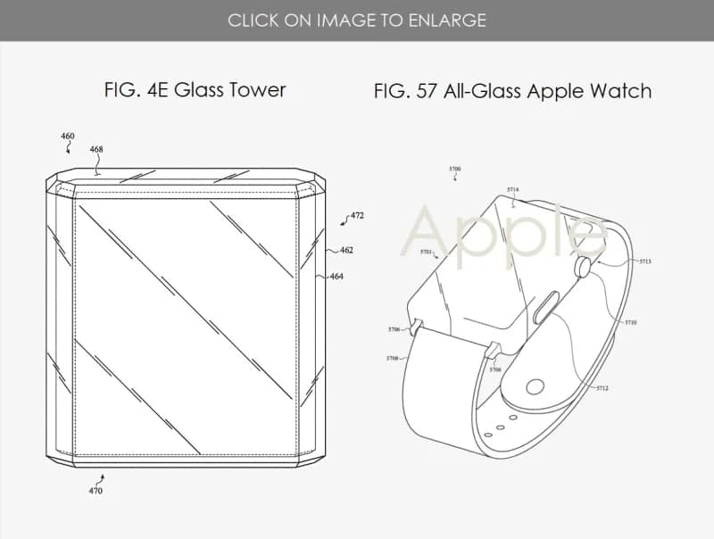 اپل روی توسعه دستگاه‌هایی با بدنه شیشه‌ای و شفاف کار می‌کند
