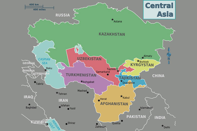 رایزنان بازرگانی ایران در پنج کشور آسیای مرکزی را معرفی و مستقر کنید