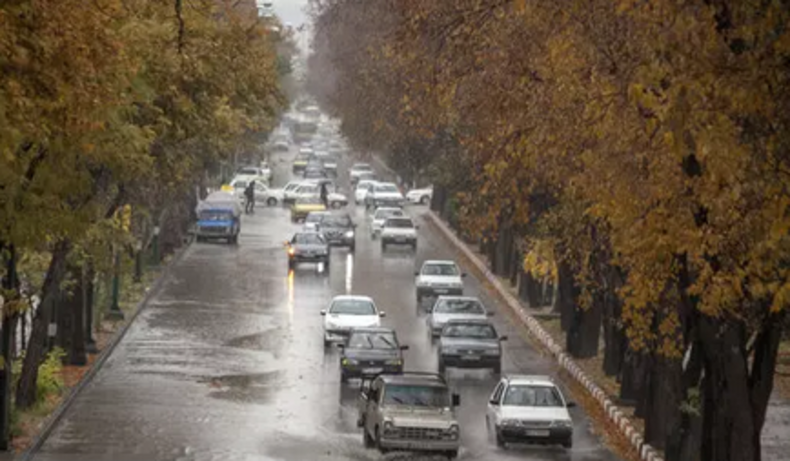 تداوم بارش باران در ۸ استان کشور