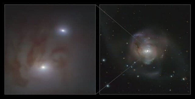 کشف ۲ سیاهچاله در فاصله‌ نزدیک بی‌سابقه از زمین!