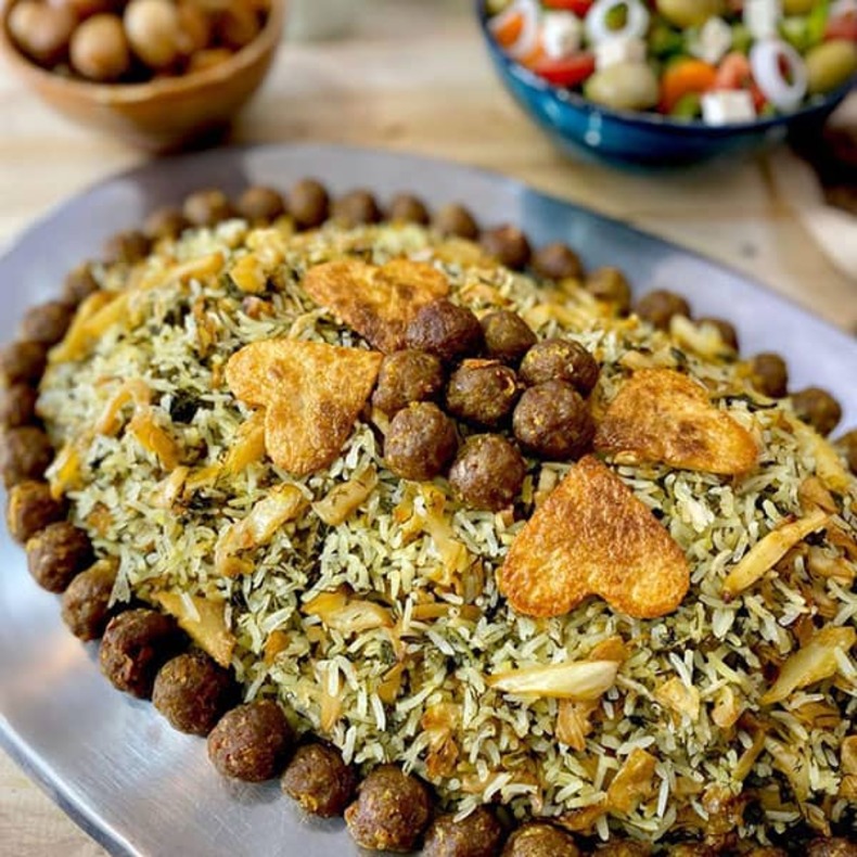 طرز تهیه کلم پلو