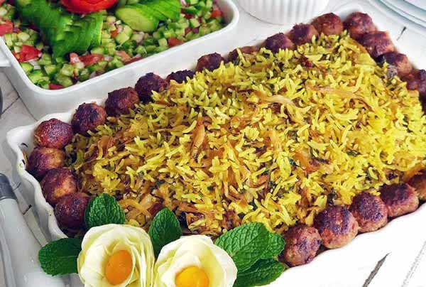 طرز تهیه کلم پلو