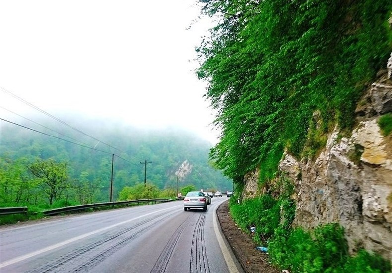 تردد در جاده‌های استان مازندران به شرایط عادی بازگشت