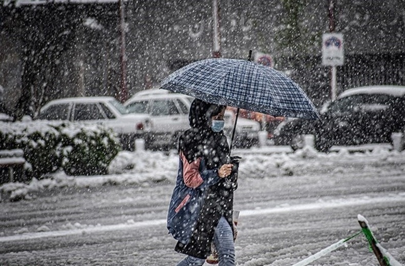 هواشناسی امروز ایران ؛ بارش برف و باران در ۹ استان