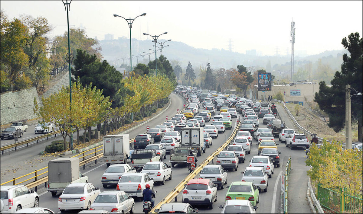 آغاز ترافیک تهران از ۵:۳۰ صبح