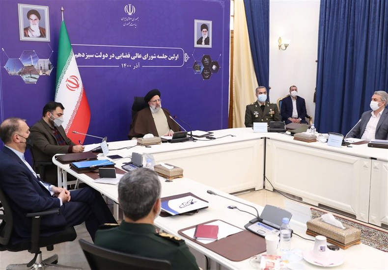 رئیسی: دولت سیزدهم به‌دنبال توسعه صنعت فضایی است