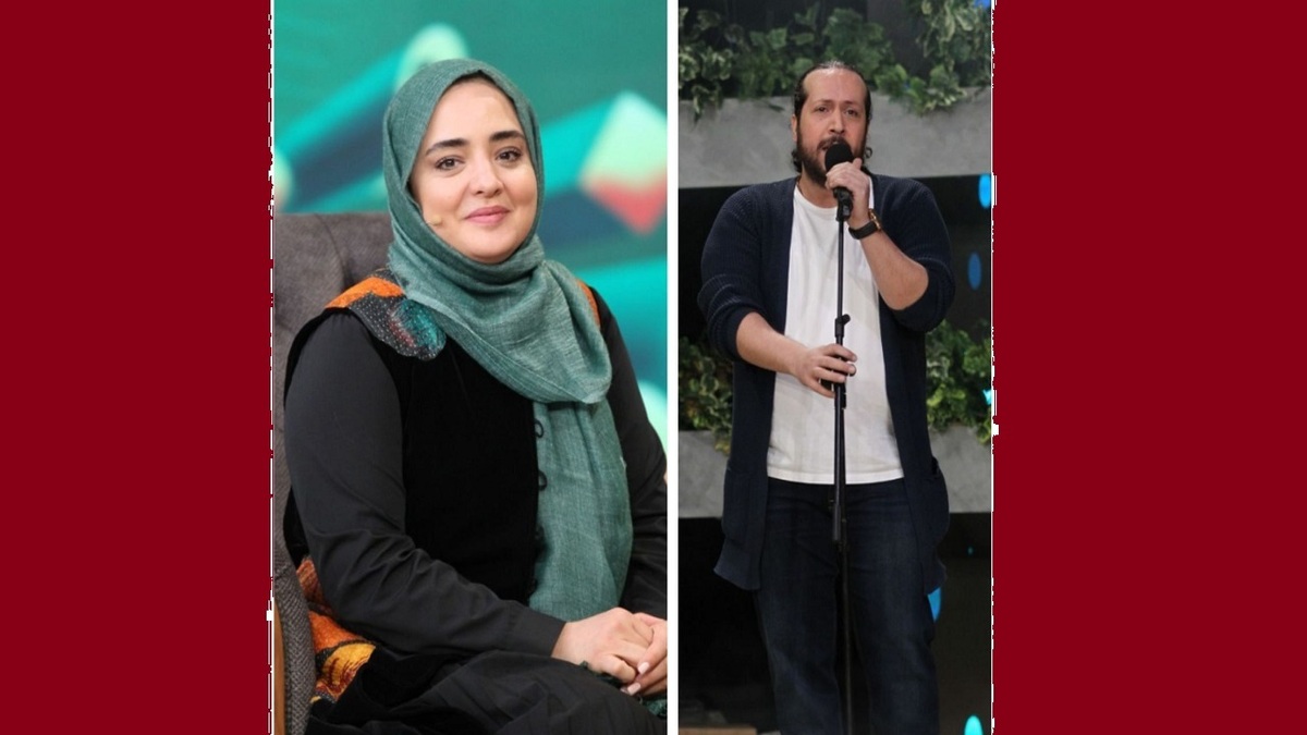 «احوالپرسی» نوروزی با نرگس محمدی و سینا حجازی