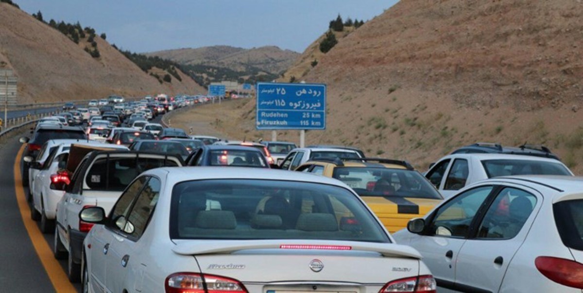 ترافیک سنگین بازگشت از سفرهای نوروزی