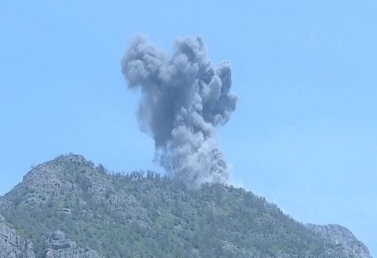 بمباران دهوک از سوی جنگنده های ترکیه