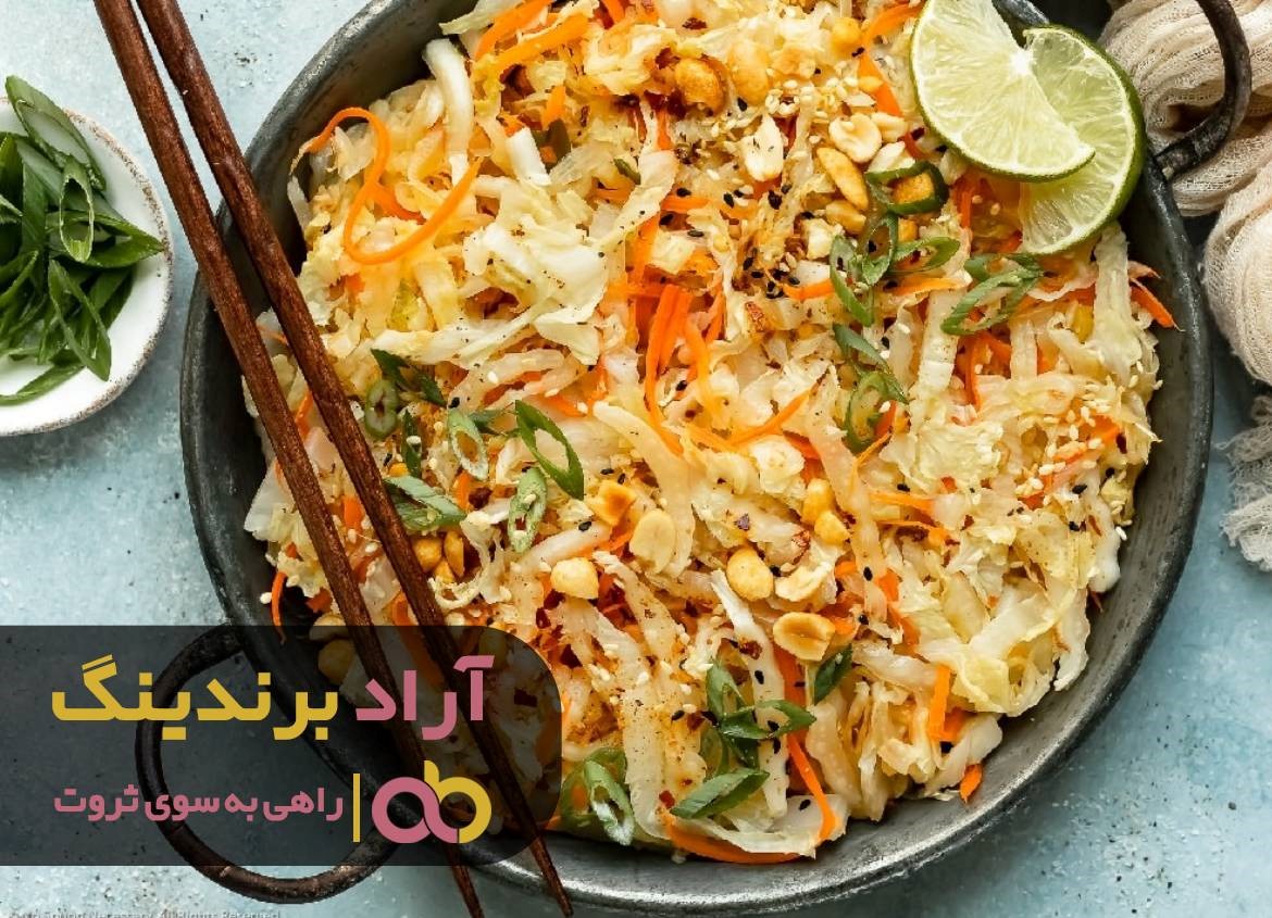 تهیه ی خوراک کلم پیچ آسان